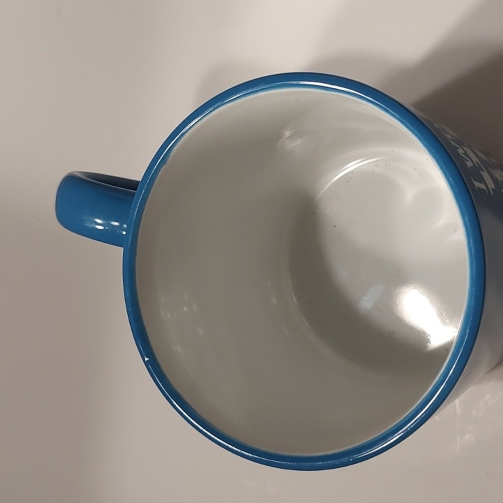 M&M Blue "I Woke Up Like This" Ceramic Mug - Picture 5 of 8